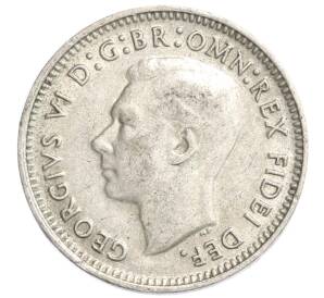 3 пенса 1952 года Австралия — Фото №2