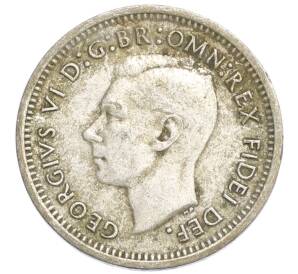 3 пенса 1951 года PL Австралия — Фото №2