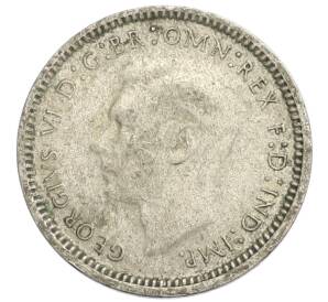 3 пенса 1948 года Австралия — Фото №2