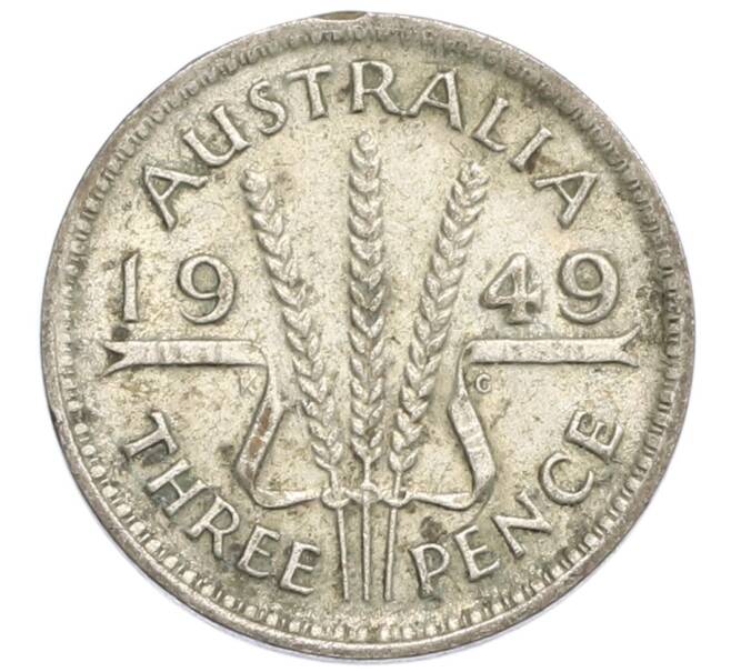Монета 3 пенса 1949 года Австралия (Артикул: M2-79805) — Фото №1