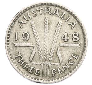 3 пенса 1948 года Австралия — Фото №1