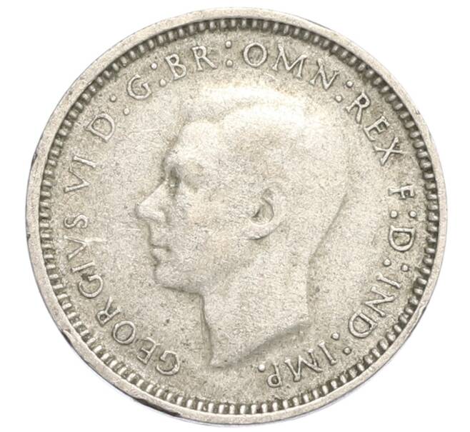 Монета 3 пенса 1948 года Австралия (Артикул: M2-79806) — Фото №2