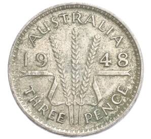 3 пенса 1948 года Австралия — Фото №1