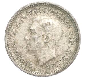 3 пенса 1948 года Австралия — Фото №2