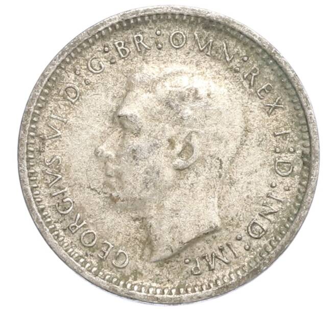 Монета 3 пенса 1948 года Австралия (Артикул: M2-79807) — Фото №2