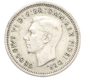 3 пенса 1951 года PL Австралия — Фото №2