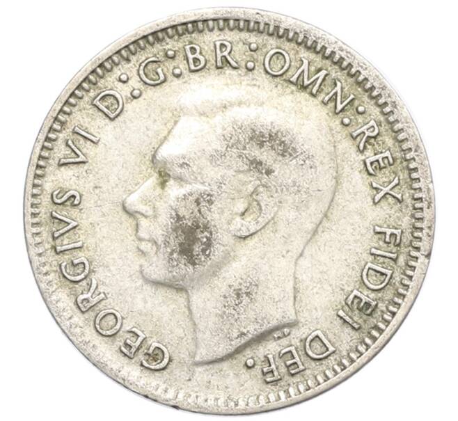 Монета 3 пенса 1949 года Австралия (Артикул: M2-79815) — Фото №2