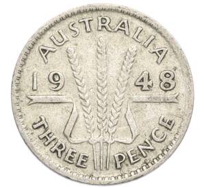 3 пенса 1948 года Австралия — Фото №1