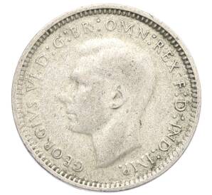 3 пенса 1948 года Австралия — Фото №2