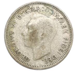 3 пенса 1952 года Австралия — Фото №2