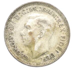 3 пенса 1952 года Австралия — Фото №2