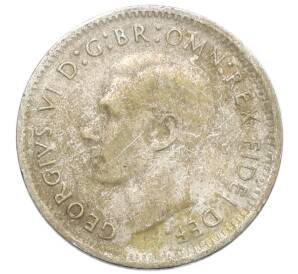 3 пенса 1952 года Австралия — Фото №2