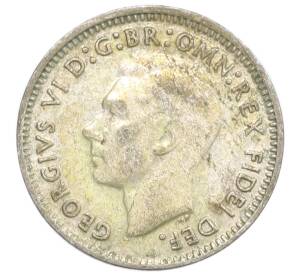 3 пенса 1951 года Австралия — Фото №2