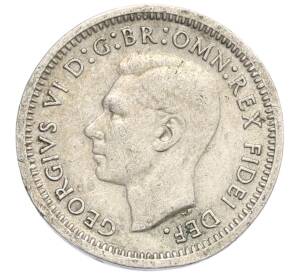 3 пенса 1951 года PL Австралия — Фото №2