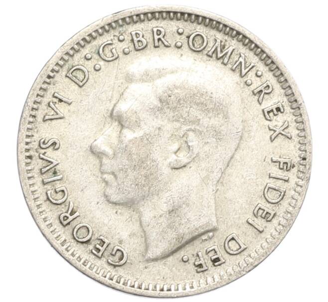 Монета 3 пенса 1949 года Австралия (Артикул: M2-79828) — Фото №2