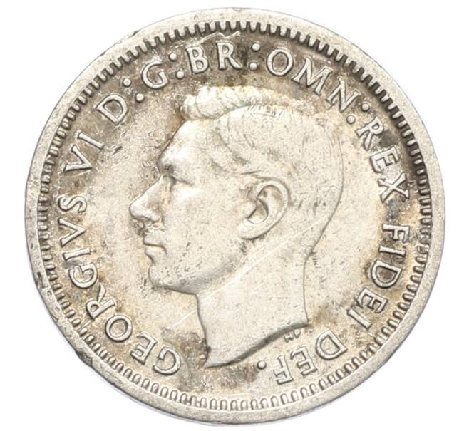 Монета 3 пенса 1951 года PL Австралия (Артикул: M2-79829) — Фото №2