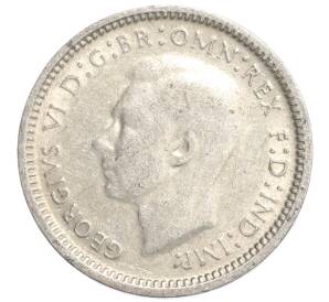 3 пенса 1948 года Австралия — Фото №2