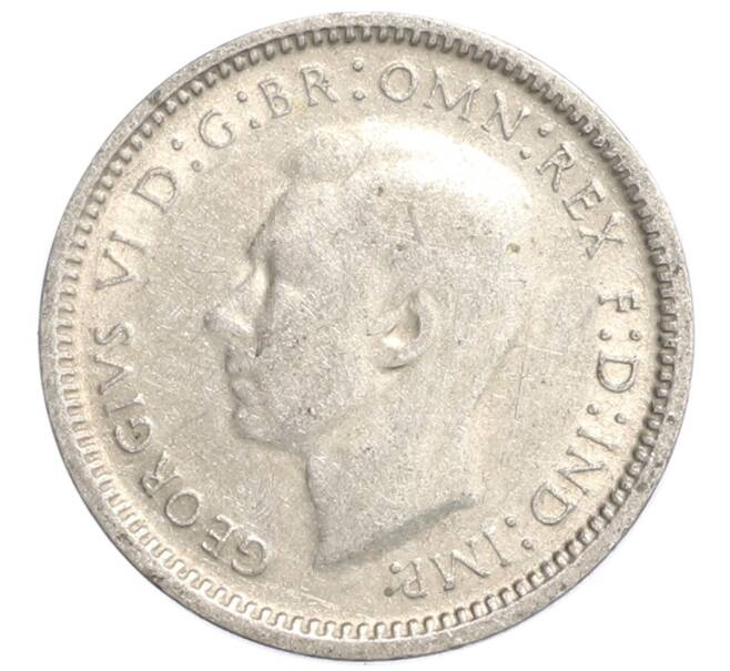 Монета 3 пенса 1948 года Австралия (Артикул: M2-79831) — Фото №2