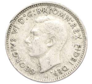 3 пенса 1952 года Австралия — Фото №2