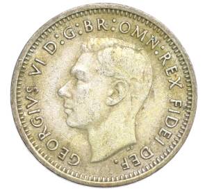 3 пенса 1951 года PL Австралия — Фото №2