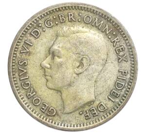 3 пенса 1951 года PL Австралия — Фото №2