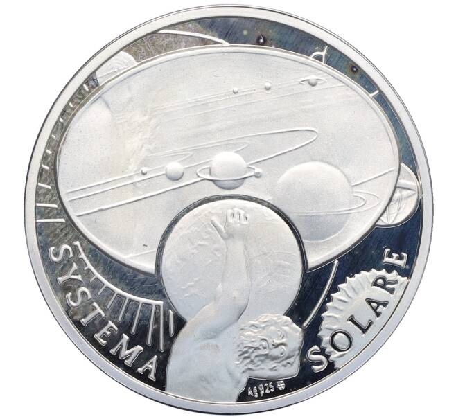 Монетовидный жетон 2009 года Польша «Солнечная система — Земля» (Артикул: M2-79846) — Фото №2