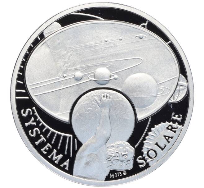 Монетовидный жетон 2009 года Польша «Солнечная система — Уран» (Артикул: M2-79847) — Фото №2