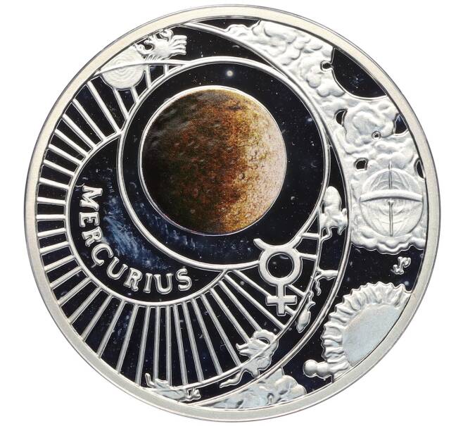 Монетовидный жетон 2009 года Польша «Солнечная система — Меркурий» (Артикул: M2-79848) — Фото №1