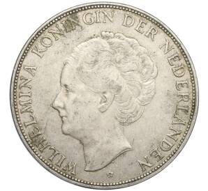 2 1/2 гульдена 1930 года Нидерланды — Фото №2