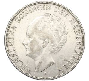 2 1/2 гульдена 1930 года Нидерланды — Фото №2