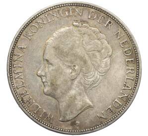 2 1/2 гульдена 1930 года Нидерланды — Фото №2