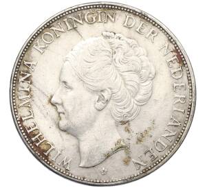 2 1/2 гульдена 1930 года Нидерланды — Фото №2