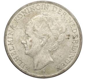 2 1/2 гульдена 1930 года Нидерланды — Фото №2