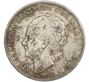 2 1/2 гульдена 1930 года Нидерланды — Фото №2