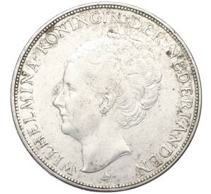 2 1/2 гульдена 1930 года Нидерланды — Фото №2