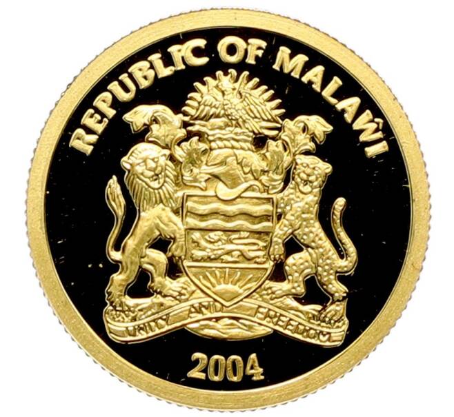 Монета 5 квач 2004 года Малави «Вымирающие виды — Слон» (Артикул: M2-79907) — Фото №2