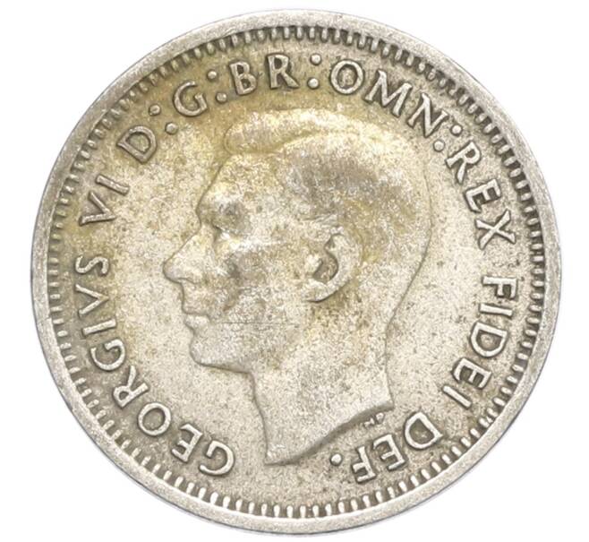 Монета 3 пенса 1951 года PL Австралия (Артикул: M2-79909) — Фото №2