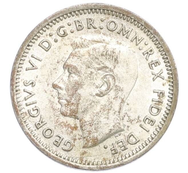 Монета 3 пенса 1951 года PL Австралия (Артикул: M2-79913) — Фото №2