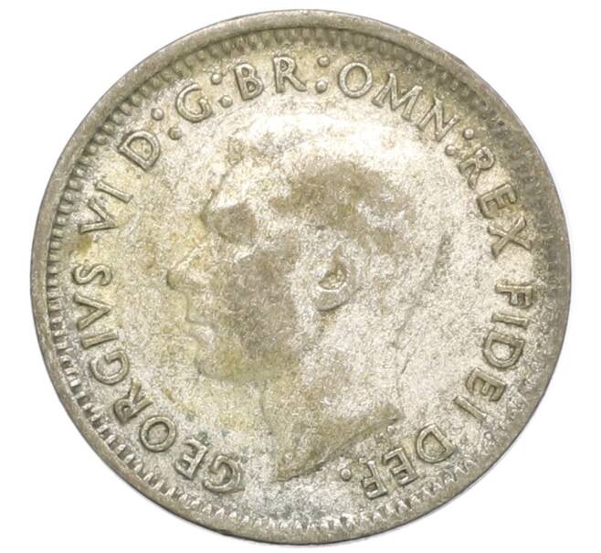 Монета 3 пенса 1952 года Австралия (Артикул: M2-79915) — Фото №2