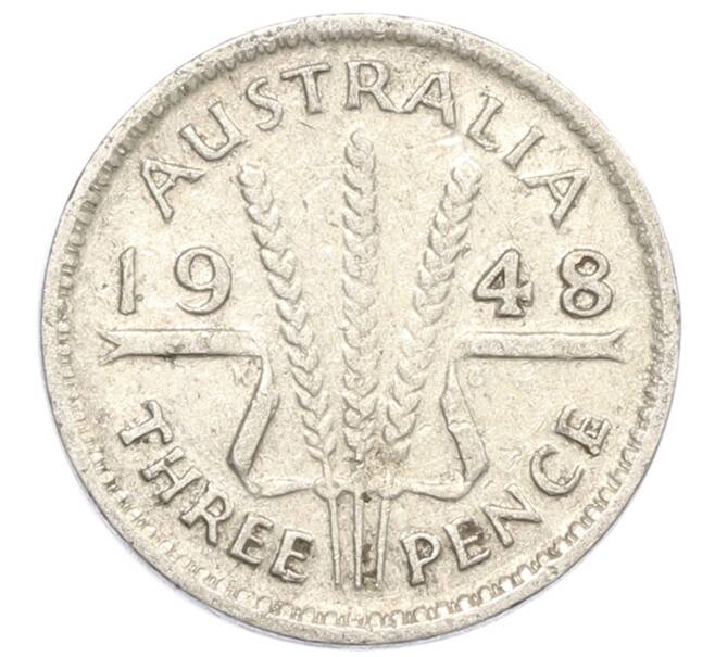 Монета 3 пенса 1948 года Австралия (Артикул: M2-79917) — Фото №1