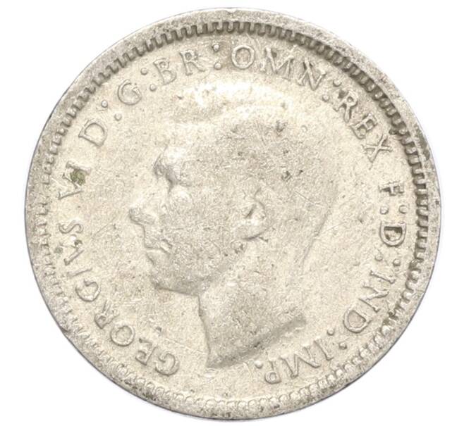 Монета 3 пенса 1948 года Австралия (Артикул: M2-79917) — Фото №2