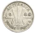 Монета 3 пенса 1948 года Австралия (Артикул: M2-79924) — Фото №1