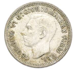3 пенса 1951 года PL Австралия — Фото №2