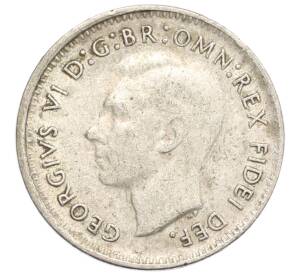 3 пенса 1951 года Австралия — Фото №2