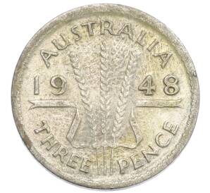 3 пенса 1948 года Австралия — Фото №1