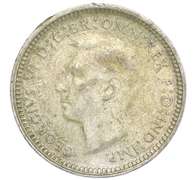 Монета 3 пенса 1948 года Австралия (Артикул: M2-79938) — Фото №2