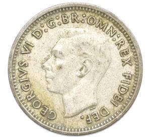 3 пенса 1951 года PL Австралия — Фото №2