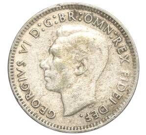 3 пенса 1951 года Австралия — Фото №2