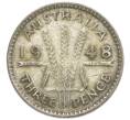 Монета 3 пенса 1948 года Австралия (Артикул: M2-79942) — Фото №1