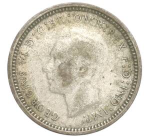 3 пенса 1948 года Австралия — Фото №2